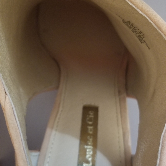 Louise et Cie ILLISA  LO-ILLISA - Demure Pink Kidsuede 9M Open Toe Bootie - Picture 14 of 16